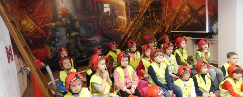 6-latki z wizytą w Straży Pożarnej (12.03.2019)